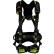 Fall Safe™ Construction Comfort Positioning Harness, Sternal Side Belt ALQC, 4 D-Rings, S/M