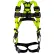 Fall Safe™ Flex Basic Fall Arrest Safety Harness, ALQC, 1 D-Ring, S/M
