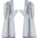 Oberon® Heat Reflective Aluminized Gloves, Silver, Size XL