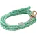 PeakWorks® Premium Vertical Lifeline, Snap Hook & Back Splice, 5/8" Rope, 25'L