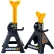 Omega Dual Locking Jack Stands 3 Ton (Pair) - 32038 - Pkg Qty 2