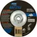 Norton 66252912633 Metal Grinding Wheel 7" x 1/4" x 5/8 - 11" 24 Grit Aluminum Oxide - Pkg Qty 10