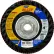Norton 66254400259 Blaze Plastic Flat Flap Disc T27 4-1/2" x 5/8 - 11" 80 Grit Seeded Gel Ceramic - Pkg Qty 10