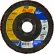 Norton 66261020628 Blaze Fiberglass Flat Flap Disc T27 4-1/2" x 7/8" 40 Grit Seeded Gel Ceramic - Pkg Qty 10