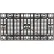 SPC Industrial™ DuraShelf™, Adjustable Grid Top Panel, 48"W x 24"D, x 2-5/8"H, Black