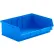 SSI Schaefer Plastic Stacking Bin, Hopper Front, 14-1/4"L x 19-1/8"W x 6"H, Blue