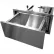 Shuresafe Thru-Wall Drawer 672319 Medium Transfer Area UL Approved Bullet Resistant Faceplate Insert