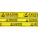 Static Solutions ESD Sensitive Aisle Warning Tape, 2" x 36 Yards, Yellow