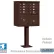 Cluster Box Unit, 8 A Size Doors, Type I, Bronze, USPS Access