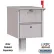 Salsbury 4300 Roadside Mailbox, 12-1/2"W x 18-1/4"D x 13-5/8"H, Silver