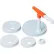 San Jamar Mega Pump & Kit, 1 Pump & 5 Caps - P7410