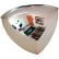 Se-Kure™ Quarter Dome Acrylic Mirror, Indoor, 18" Dia., 90° Viewing Angle - Pkg Qty 4