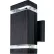 Sunlite® LED Rectangle Wall Sconce Fixture, 6W, 850 Lumens, 80 CRI, 9-3/16" Size, Black