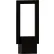 Ambiate Catola Modern LED Wall Sconce Vanity Light Fixture, 12W, 470 Lumens, 6-1/2"L, Black