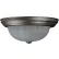 Sunlite® Round Flush Mount Ceiling Light Fixture, 60W, 13-1/4" Dia., Brushed Nickel
