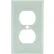Sunlite® Duplex Switch Cover Plate, 1-Gang, Almond, Pack of 12