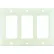 Sunlite® Decorative Switch & Receptacle Plate, 3-Gang, Almond, Pack of 12
