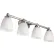 Sunlite® Bell Shaped Vanity Light Fixture, 100W, 33-1/2"L, Brushed Nickel