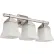 Sunlite® Modern Square Bell Shaped Vanity Light Fixture, 100W, 20"L, Brushed Nickel