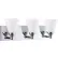 Sunlite® Cone Shade Vanity Light Fixture, 60W, 24"L, Brushed Nickel