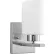 Sunlite® Modern Cylinder Vanity Light Fixture, 60W, 4-3/4"L, Brushed Nickel