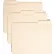 Smead® File Folders, 1/3 Cut Assorted, One-Ply Top Tab, Letter, Manila, 100/Box