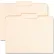 Smead® Manila File Folders, 1/3 Tabs, Center Position, Letter Size, Manila, 100/BX
