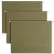 Smead® Recycled Hanging File Folders, 1/5 Tab, 11 Point Stock, Letter, Green, 25/Box