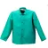 Stanco™ 9oz 30" Flame Resistant Cotton Welding Jacket with Collar, S, Green