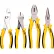 Stanley 84-058 4 Piece Plier Set (Long Nose, Slip Joint, Diagonal, Linesman)