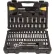 Stanley STMT71652 1/4" & 3/8" Drive SAE/Metric 123 Piece Socket Set