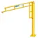 250 Lb. Cap, 10' Span, 10' HUB, Spanco 500 Series, Free Standing, Workstation, Jib Crane