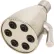 Speakman Anystream® Icon 6-Jet Shower Head, Brushed Nickel Finish, 2.5 GPM