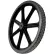 Rubbermaid® 20" Non-Pneumatic Wheel for Rubbermaid® Big Wheel Cart