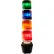 Springer Controls / Texelco LA-TCL04SF5632 70mm Complete Light Stack, 120V LED, GRAY Term, G-B-A-R