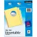 Avery® Insertable Big Tab Dividers, 8-Tab, 11 x 8.5, Buff, Clear Tabs, 1 Set