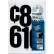Chartpak® Vinyl Numbers, Adhesive, 21 Numbers, 6", Black