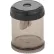 Integra™ Pencil Sharpener, Single Hole, Plastic, 1-7/8", Smoke/Black