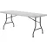 Lorell® Ultra-Lite Banquet Folding Table, 30"W x 72"L, Light Gray