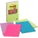 3M™ Super Sticky Pads, Lined, 4"x6", 45 Sheets/Pad, 4 Pads/Pk, Assorted