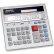 Sharp® 12-Digit Desktop Calculator, QS2130, Dual Power, 7-1/2" X 6-7/8" X 2-2/3", Grey
