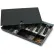 Sparco Locking Cover Money Tray 15505 w/10 Compartment Tray, 16"W x 11"D x 2-5/16"H, Black