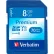 Verbatim® 96318 Premium SDHC Memory Card, UHS-I Class 10, 8 GB, Blue
