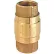 2" FNPT Brass Check Valve with Stainless Steel Poppet
