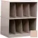 Stackbin® Two-Shelf X-Ray Storage Cabinet, Beige