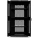 Stronghold Heavy Duty Ventilated Cabinet w/ 3 Shelves, 18 Ga., 36"W x 24"D x 72"H, All-Welded, Black