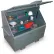 Strong Hold® Extreme Duty Job Site Box with 3 Shelves, 60"W x 36"D x 48"H, Dark Gray
