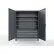 Strong Hold® Extra Heavy Duty Cabinet w/SecuRam ProLogic L22 Lock, 60"W x 24"D x 78"H, Gray