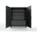 Strong Hold® Extra Heavy Duty Cabinet with SecuRam Guard App, 60"W x 24"D x 78"H, Black