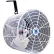 Versa-Kool 12" Circulation Fan VK12-GA w/ Galvanized Guard, Cord & Mount 1/10 HP, 1470 CFM, 115/230V
